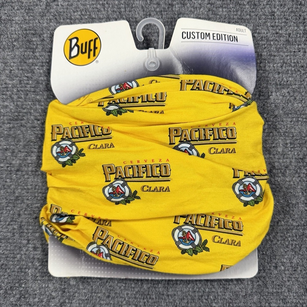 Pacifico Cerveza Beer Buff Neck Gaiter Custom Special Edition Clara Rare NEW
